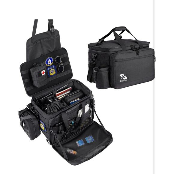 Patrol Bag, Patrol Bag Law Enforcement, Police Gear Bag for Car Front Seat Or... - Picture 1 of 6
